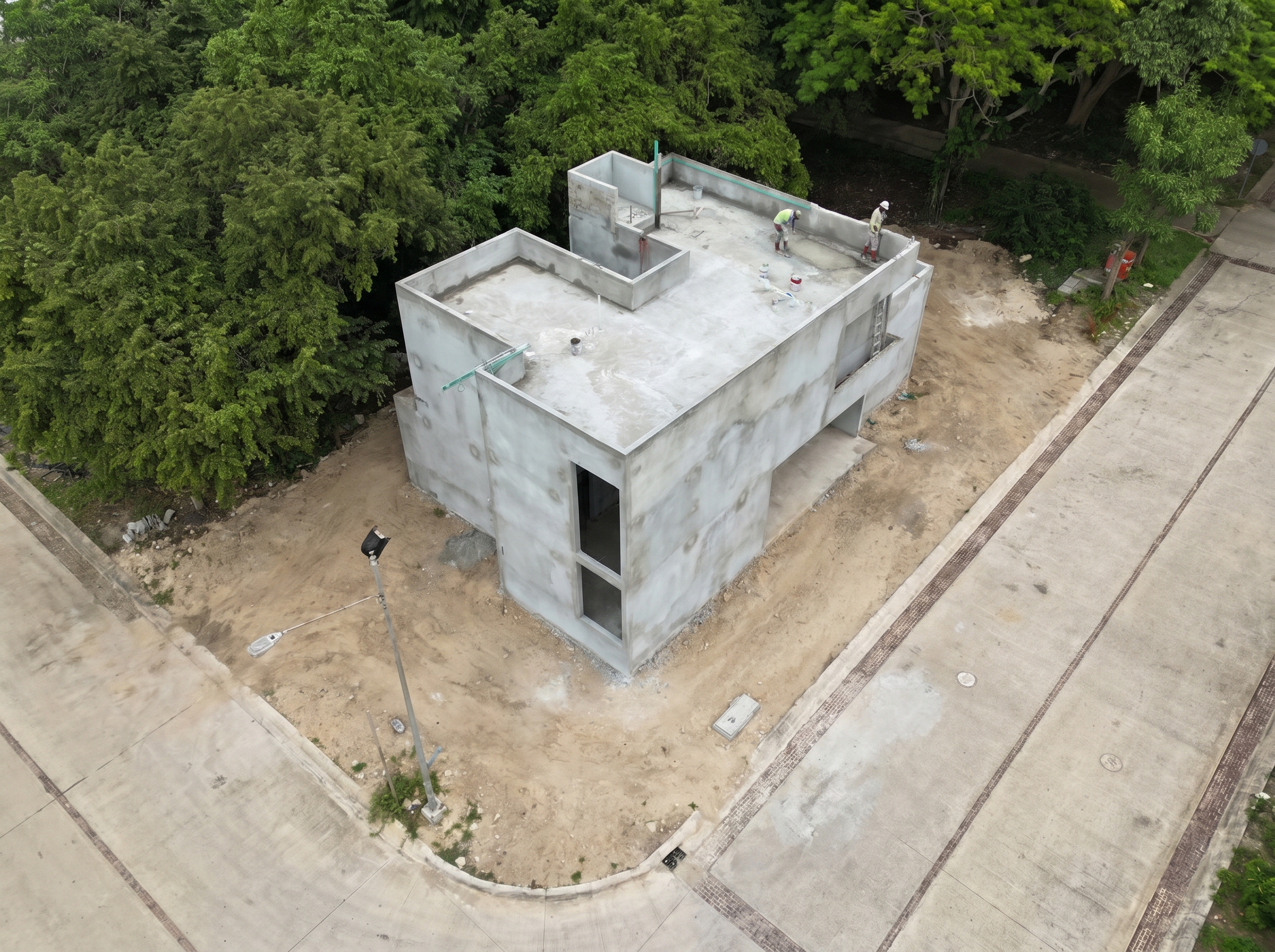 Avance de construcción Casa Olea — Mayo 2026
